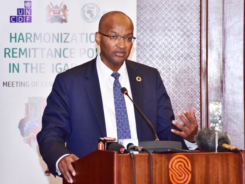 (IGAD) in partnership with the United Nations Capital Development Fund (UNCDF) is hosting a two-day meeting for Governors of Central Banks from IGAD Member States.
