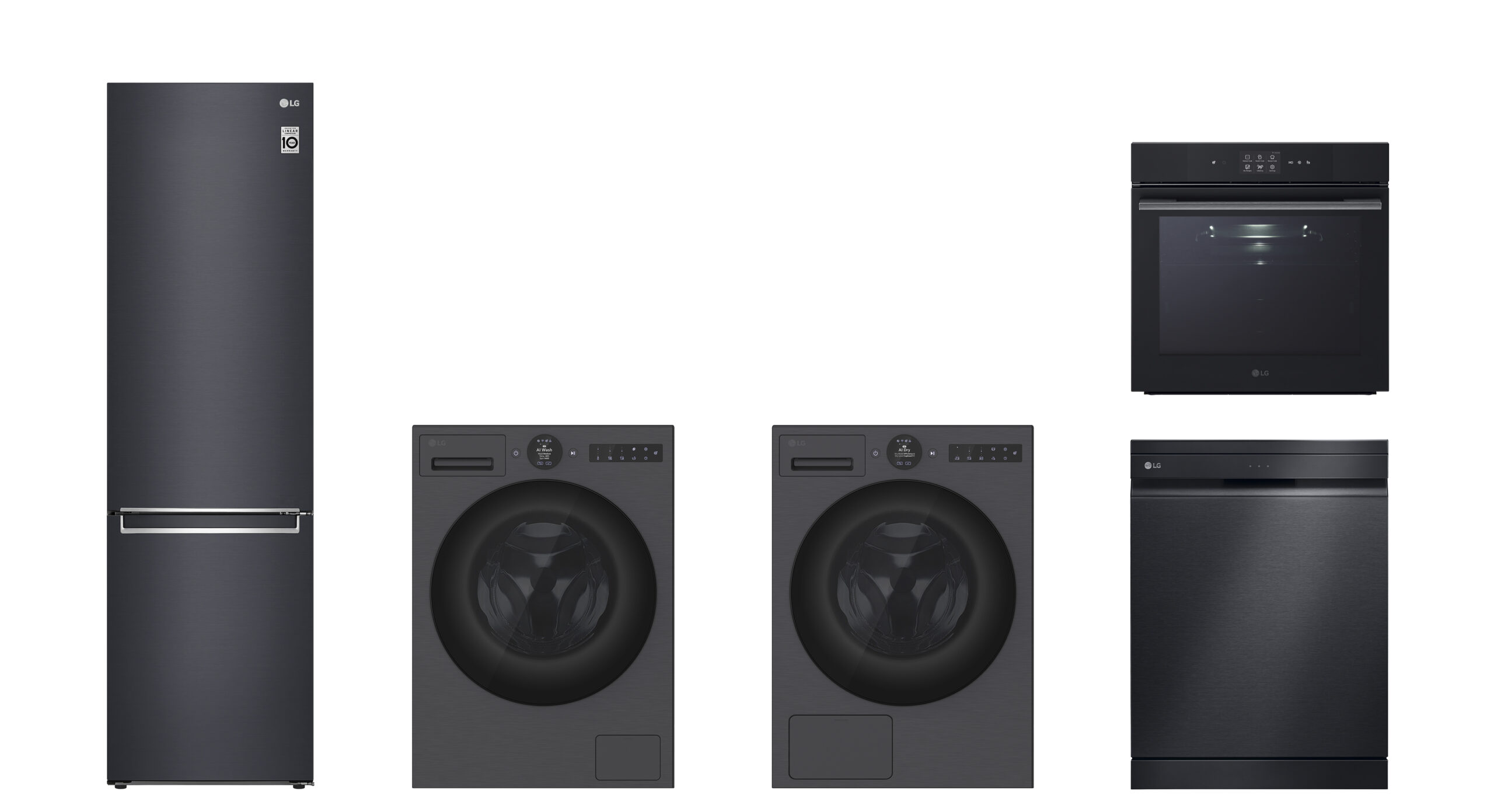 LG A-Grade Appliances Lineup